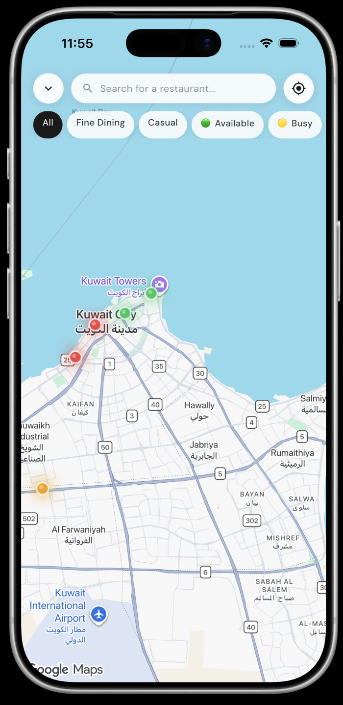 Live Map screenshot
